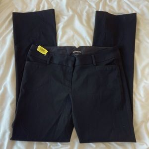 Express Bootcut Black Dress Pants